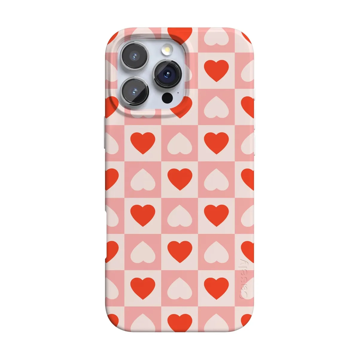 King of My Heart | Checkered Hearts Case - Image 141