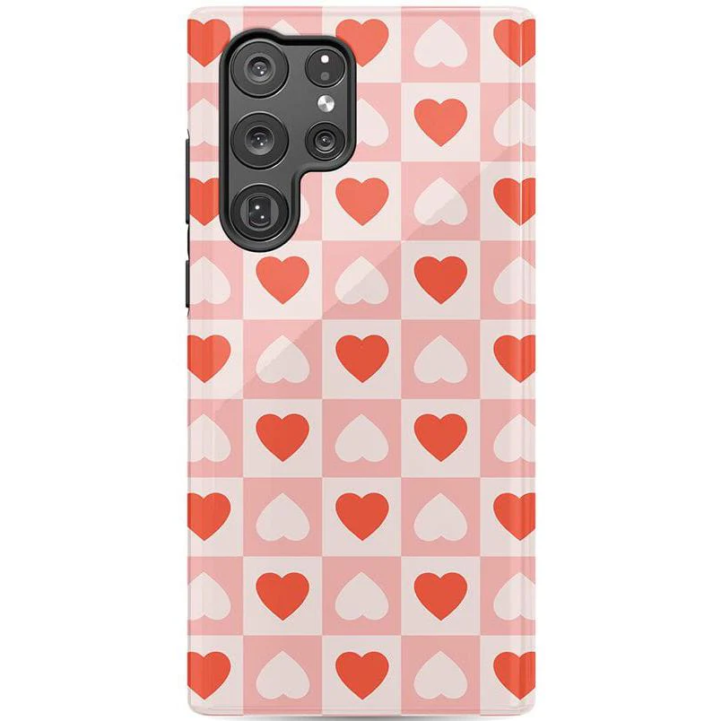King of My Heart | Checkered Hearts Case - Image 22