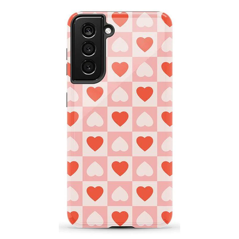 King of My Heart | Checkered Hearts Case - Image 27