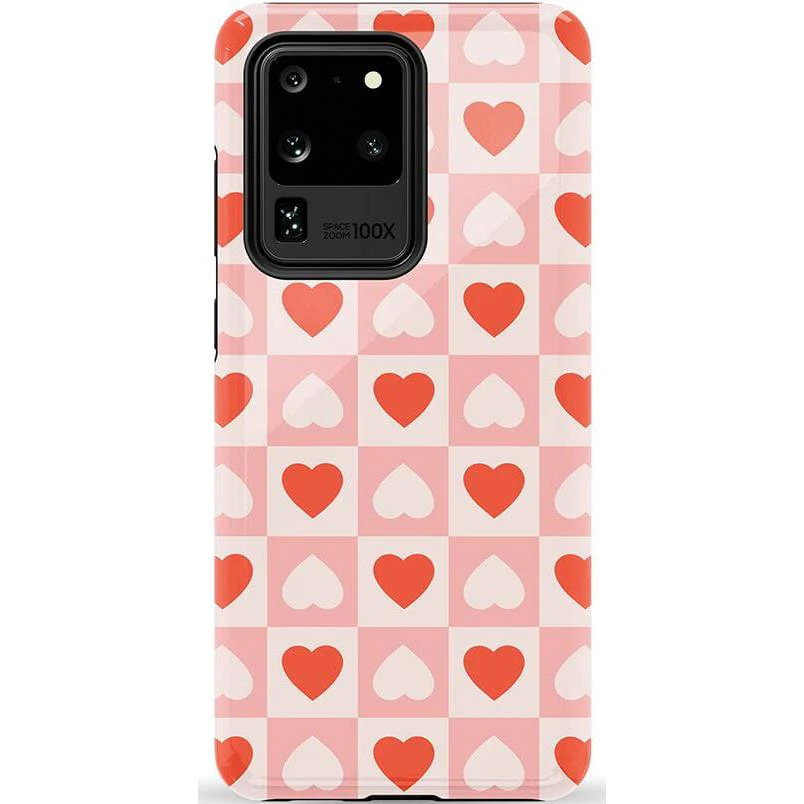 King of My Heart | Checkered Hearts Case - Image 28