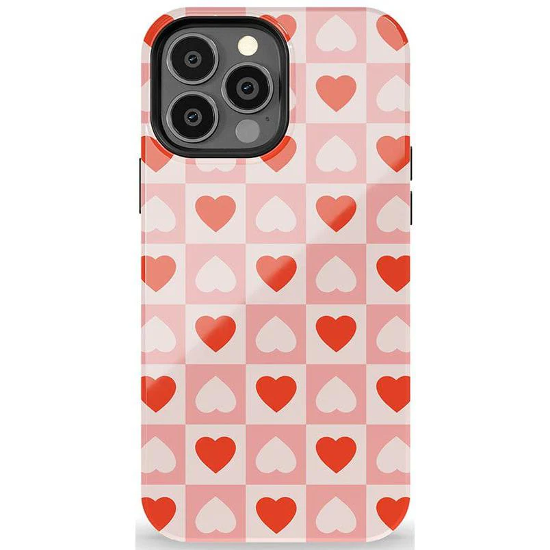 King of My Heart | Checkered Hearts Case - Image 7