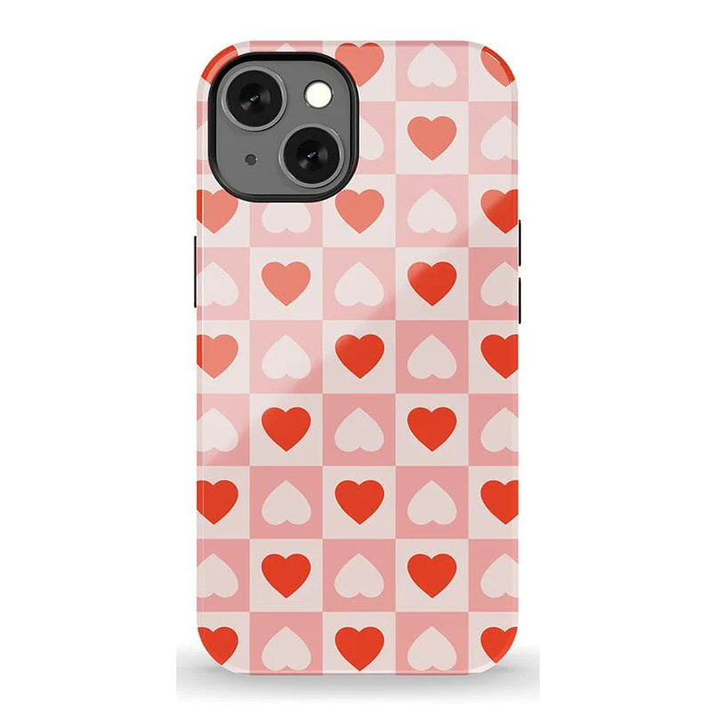 King of My Heart | Checkered Hearts Case - Image 9