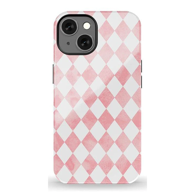Queen of Diamonds | Pink Watercolor Case - Image 19