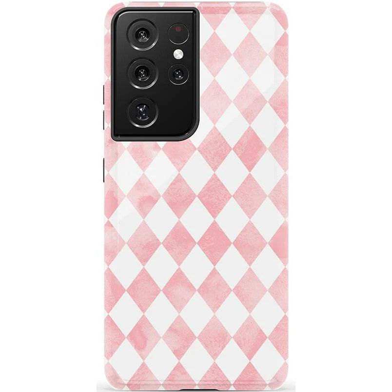 Queen of Diamonds | Pink Watercolor Case - Image 38