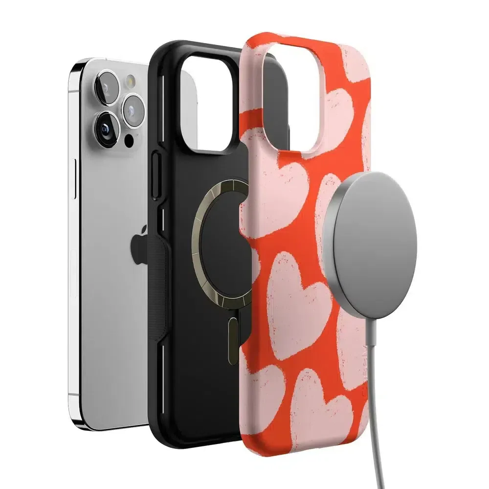 Love You More | Heart Doodle Case - Image 107