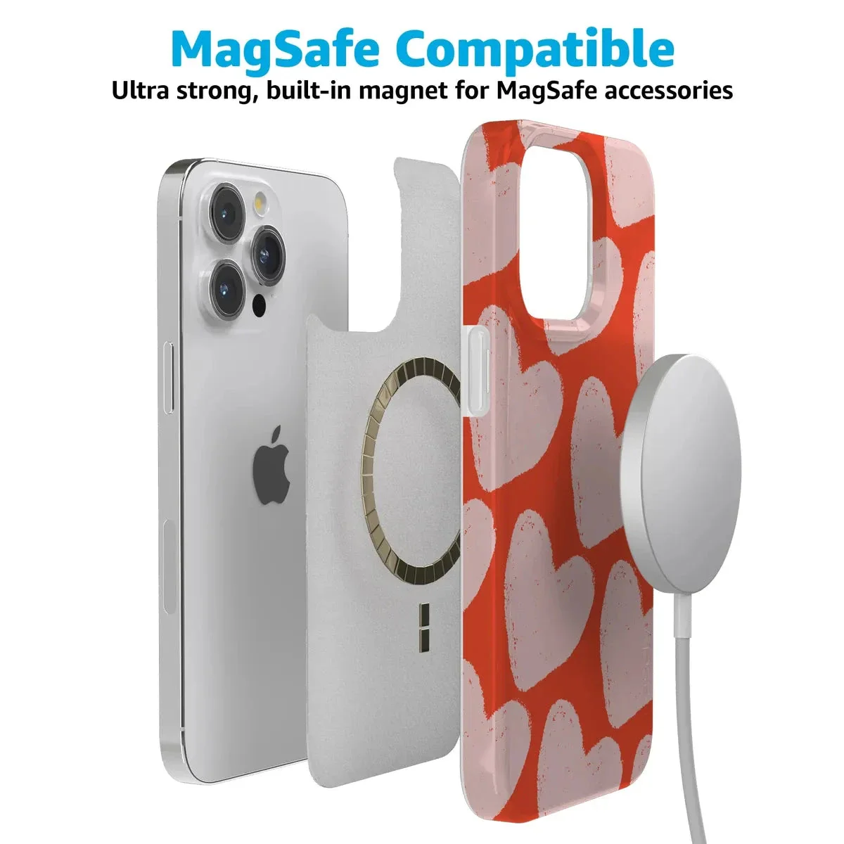 Love You More | Heart Doodle Case - Image 149