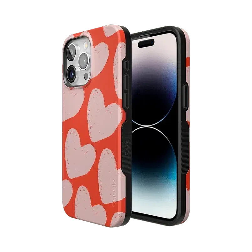Love You More | Heart Doodle Case - Image 66