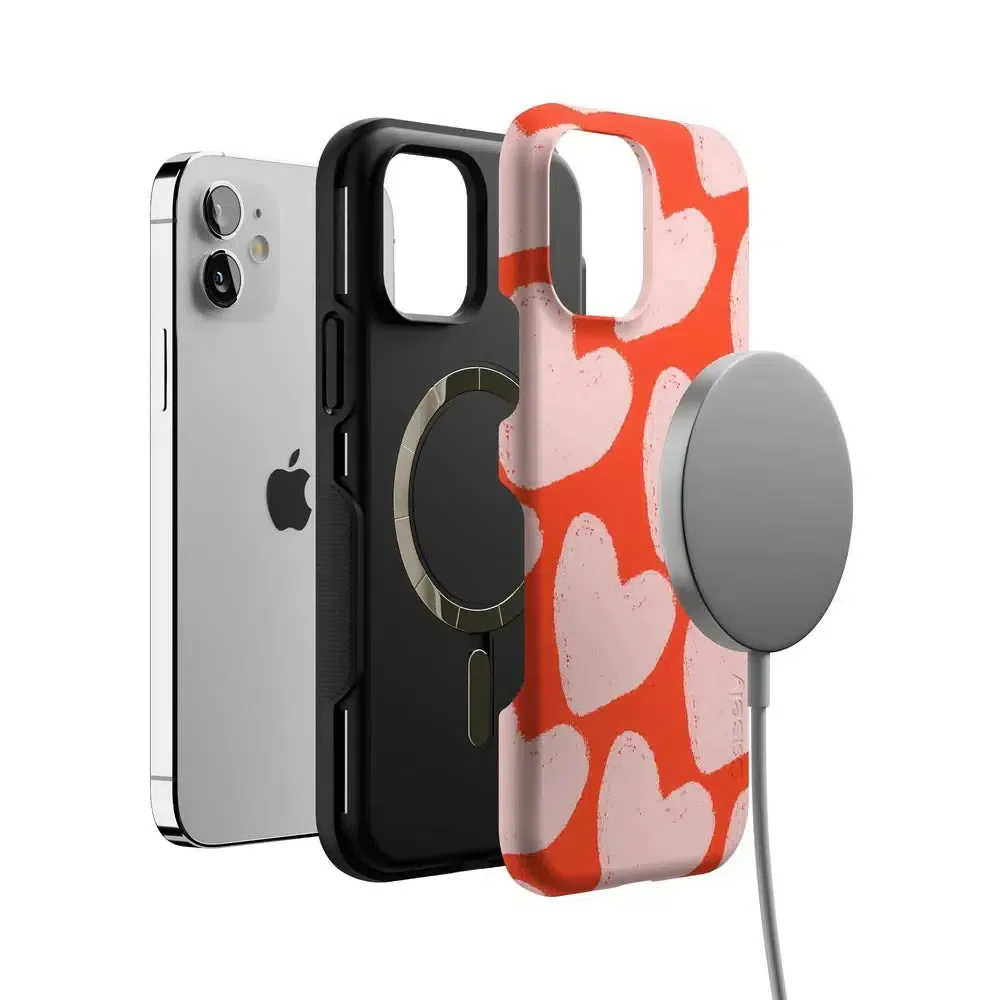 Love You More | Heart Doodle Case - Image 77