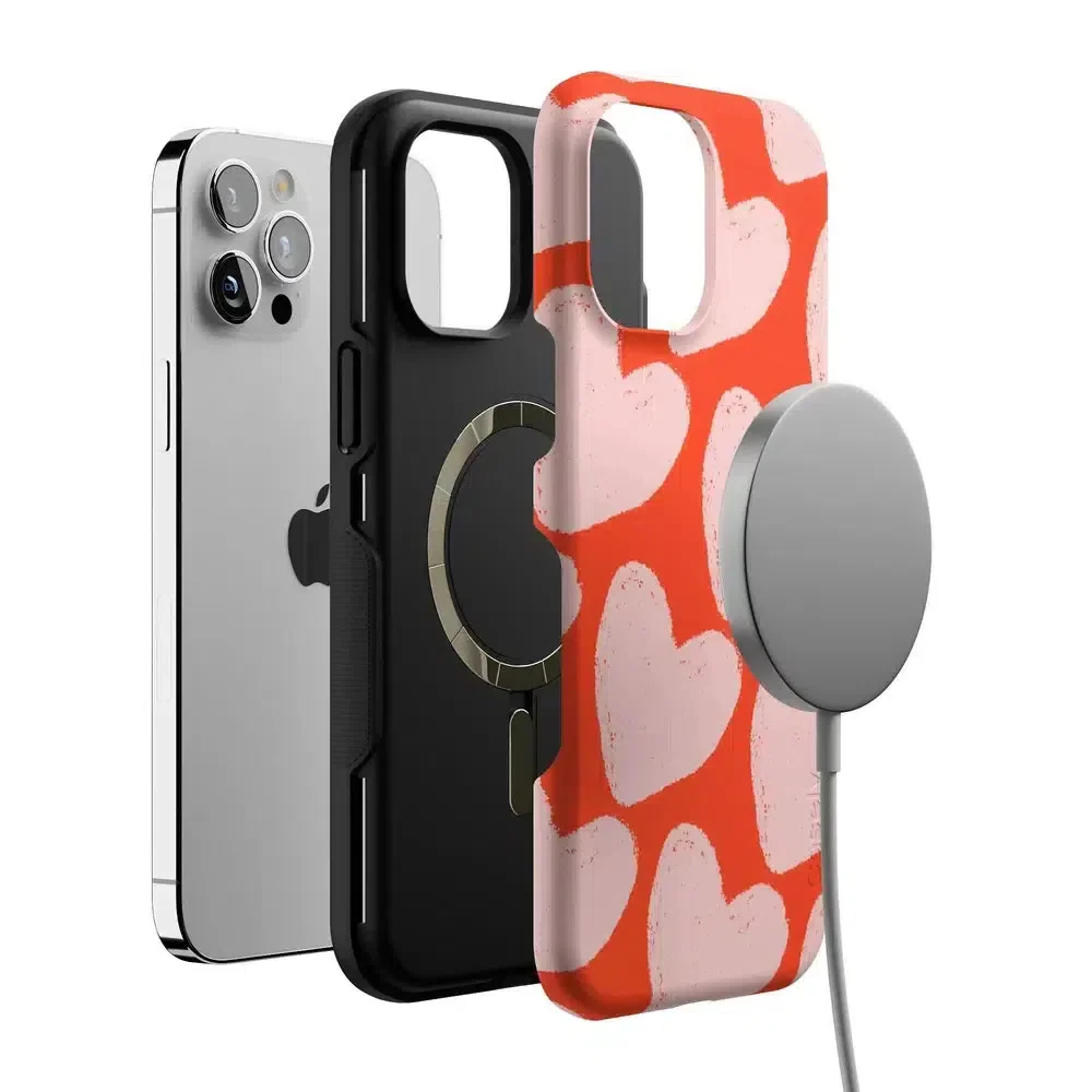 Love You More | Heart Doodle Case - Image 87
