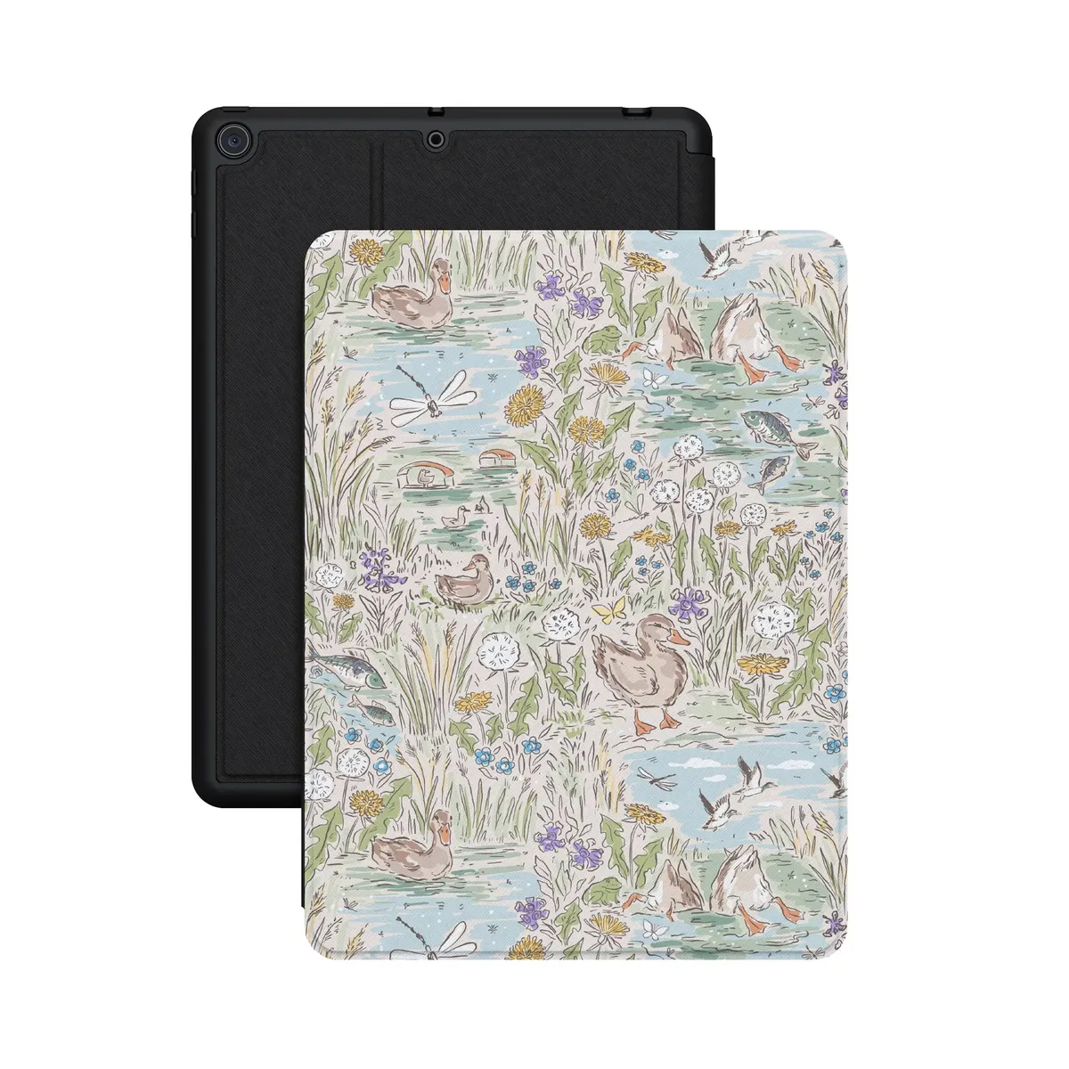 The Waddle Path | Duck Pond iPad Case - Image 25