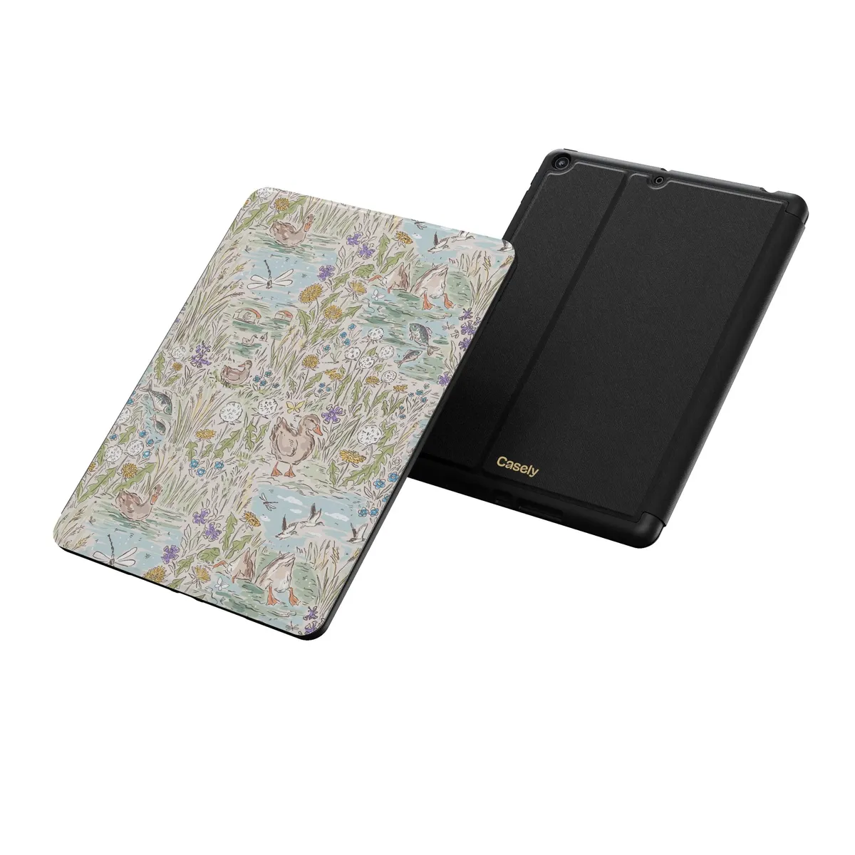 The Waddle Path | Duck Pond iPad Case - Image 26