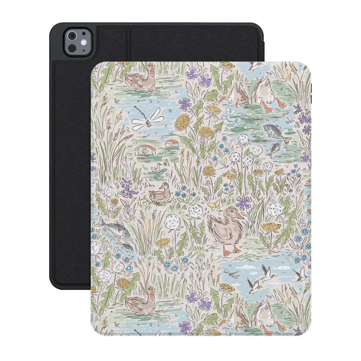 The Waddle Path | Duck Pond iPad Case - Image 33