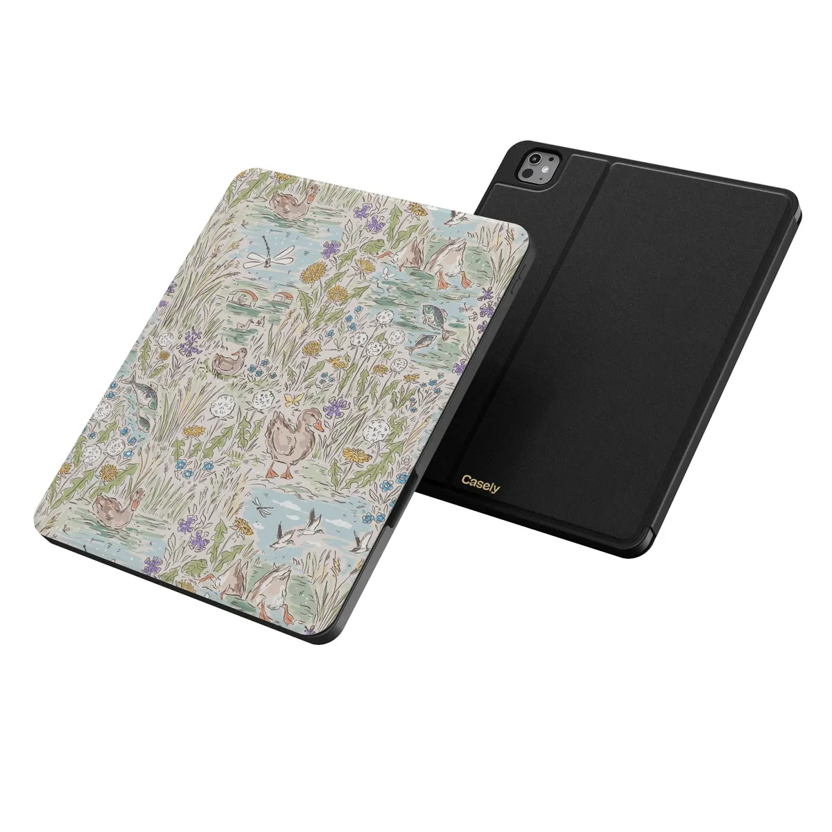 The Waddle Path | Duck Pond iPad Case - Image 34