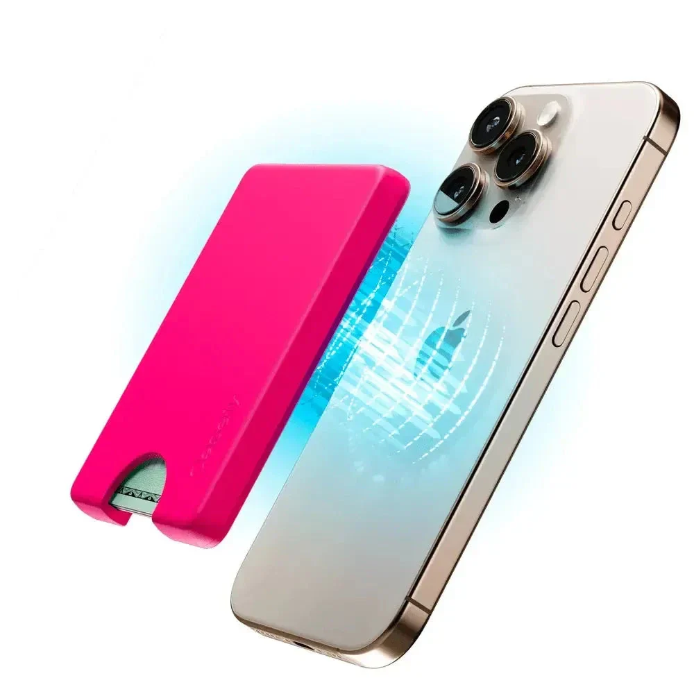 Think Pink | Neon Pink MagWallet - Image 4