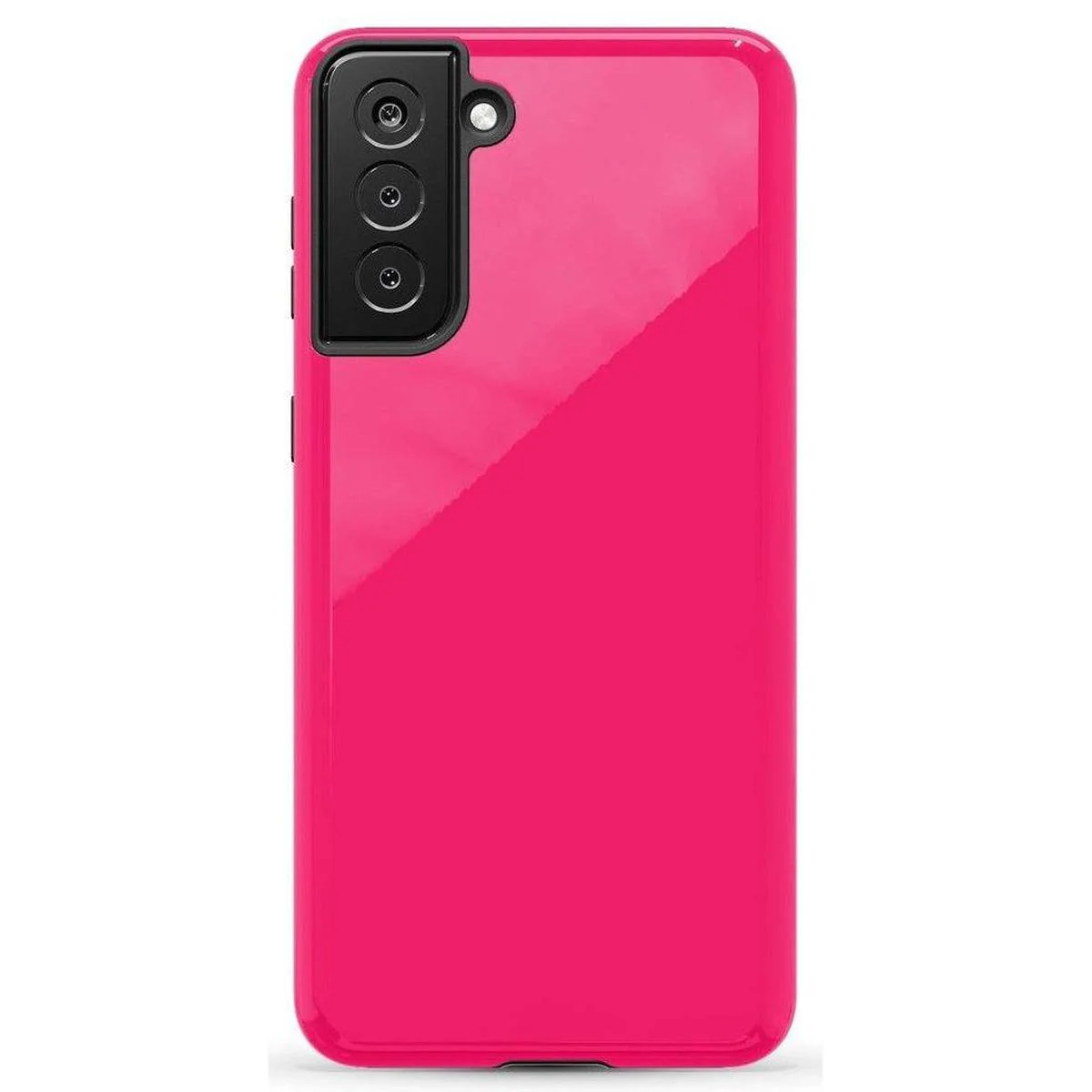 Think Pink | Solid Neon Pink Samsung Case - Image 31