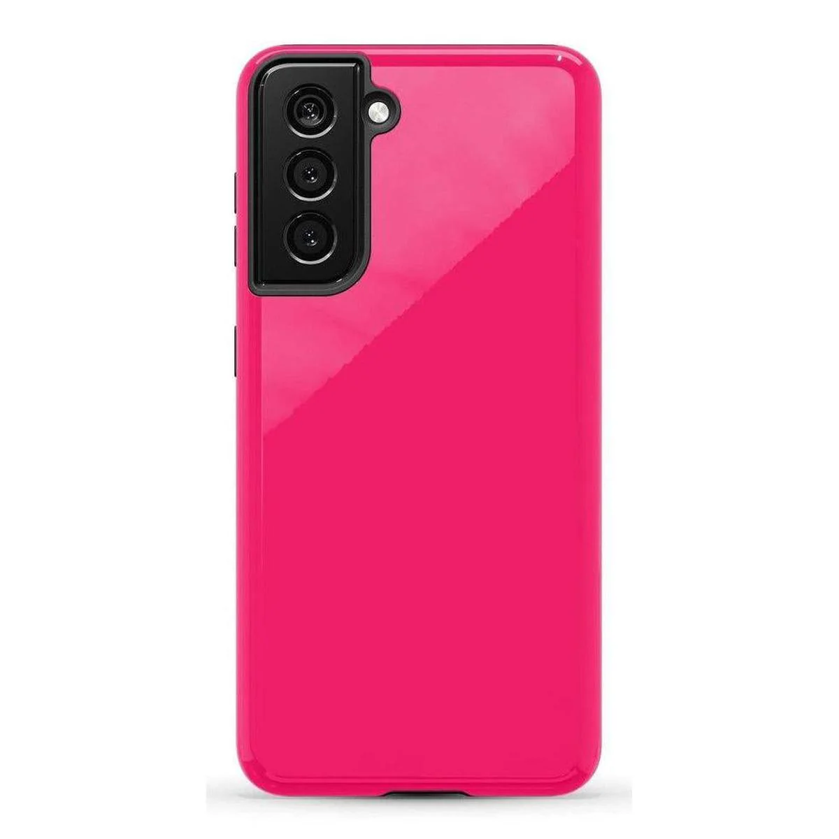 Think Pink | Solid Neon Pink Samsung Case - Image 34