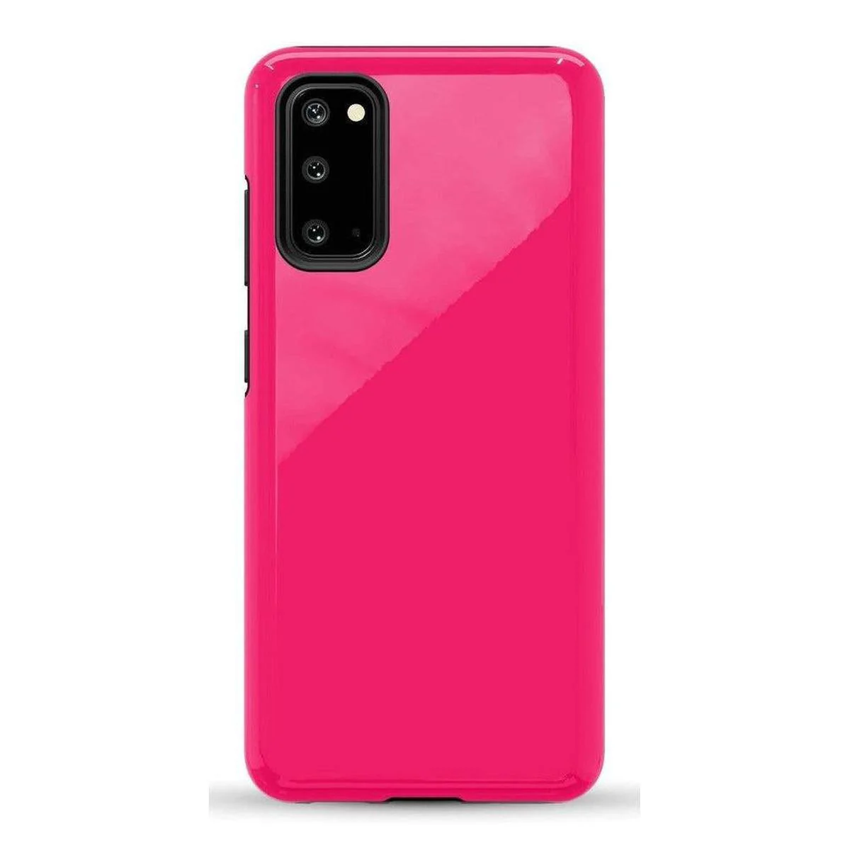 Think Pink | Solid Neon Pink Samsung Case - Image 43