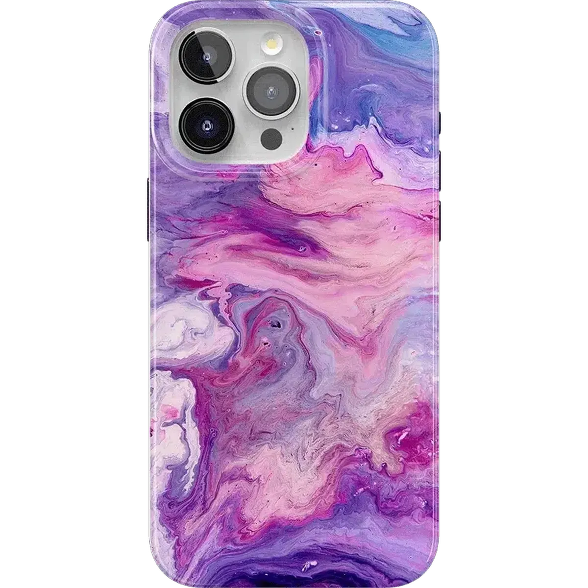 Tie Dying Over You | Purple Marble iPhone Case - Image 11