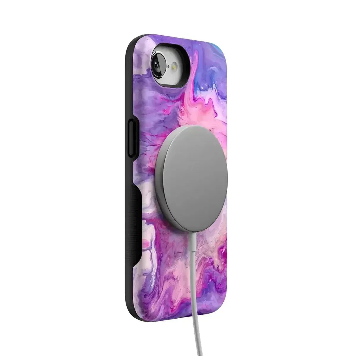 Tie Dying Over You | Purple Marble iPhone Case - Image 140