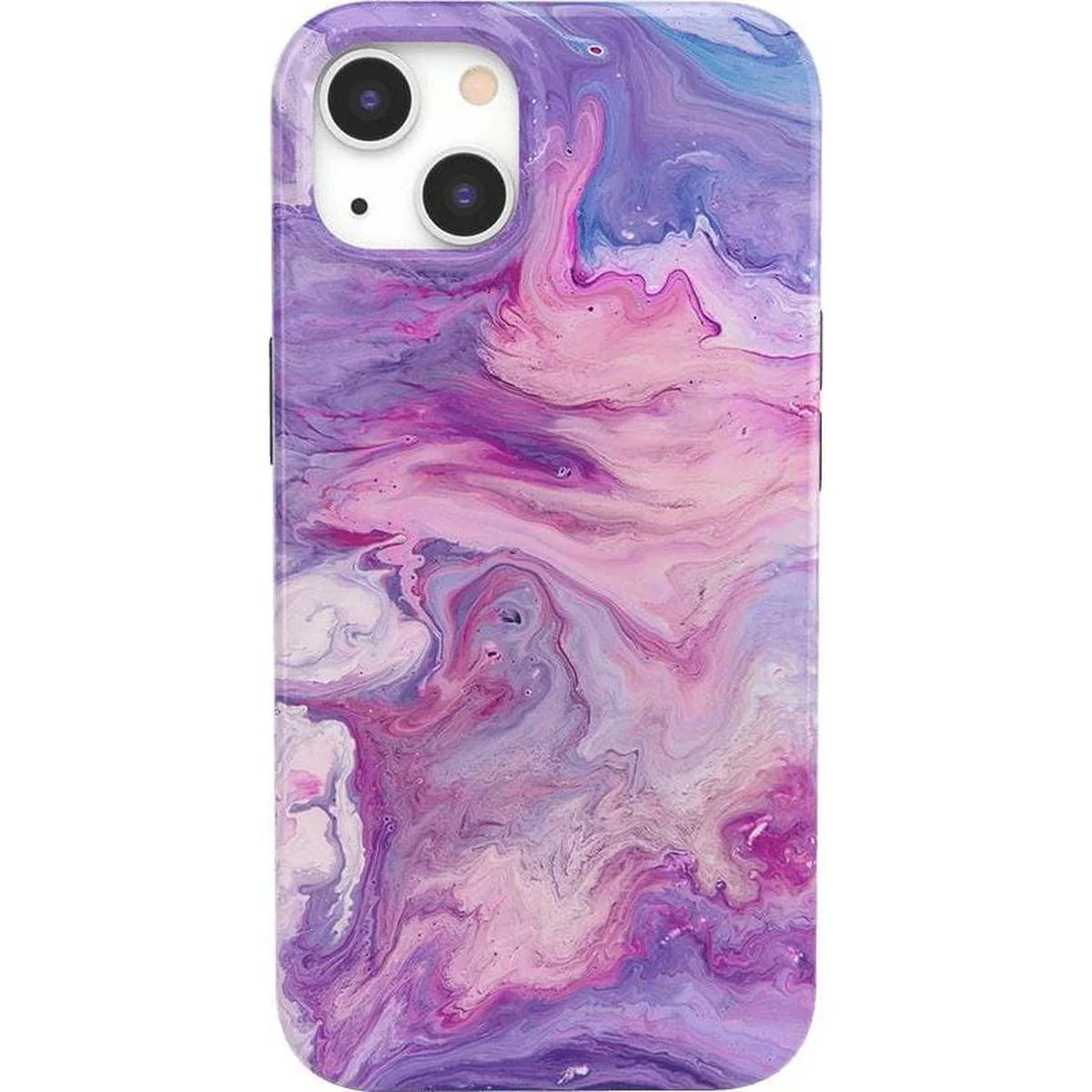 Tie Dying Over You | Purple Marble iPhone Case - Image 47