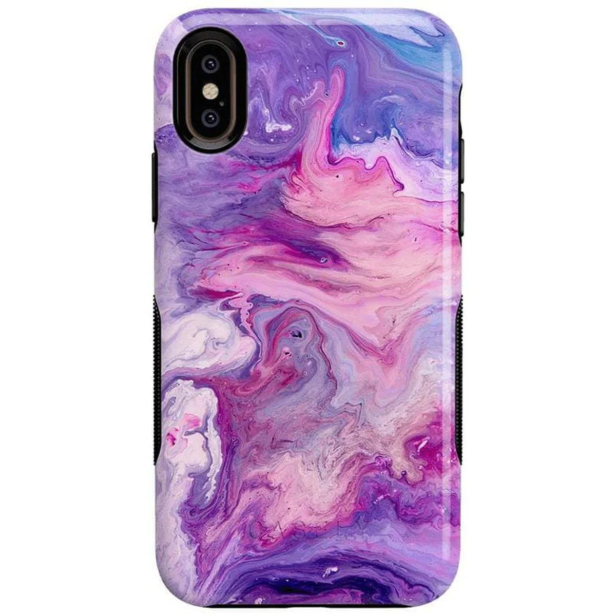 Tie Dying Over You | Purple Marble iPhone Case - Image 80