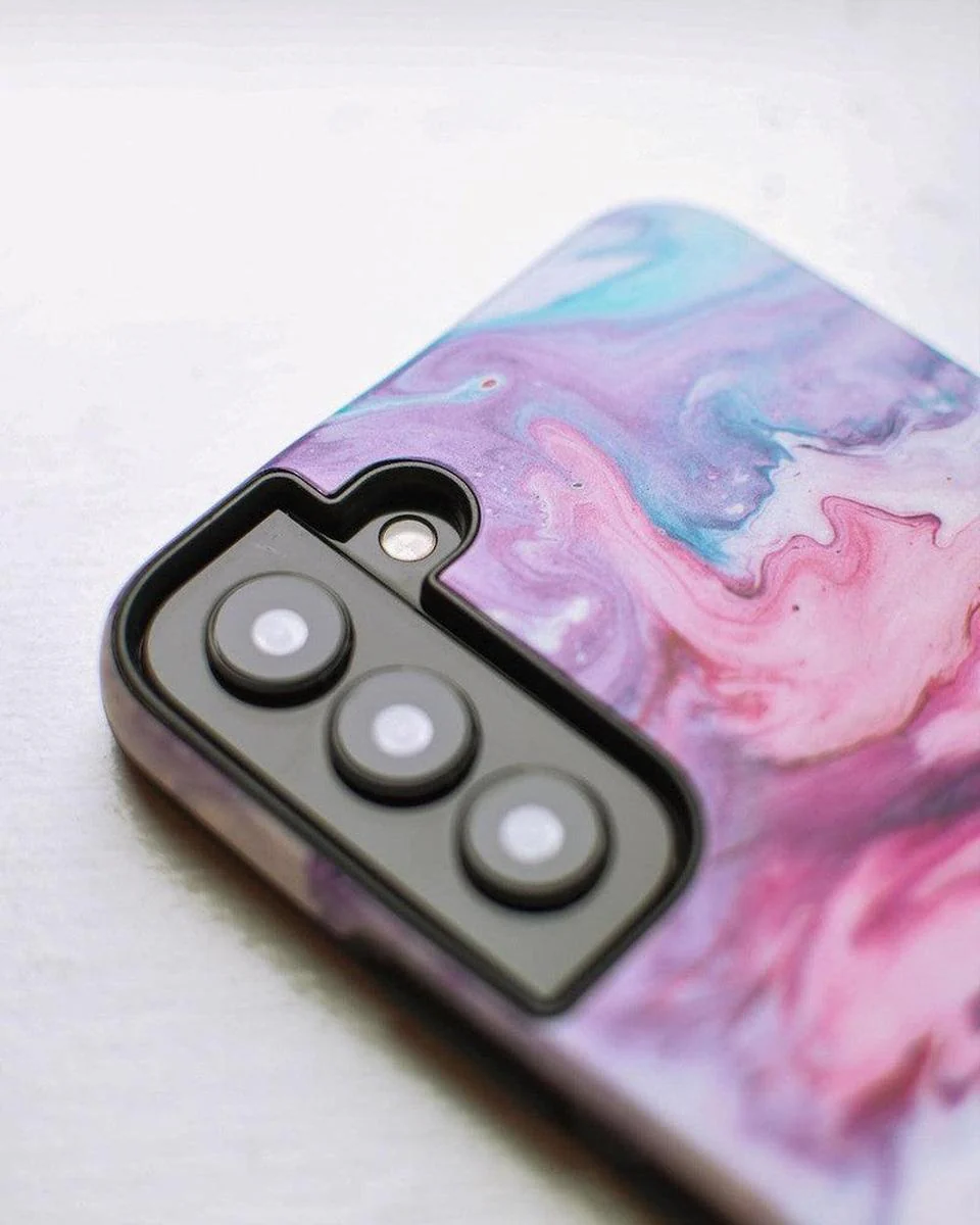 Tie Dying Over You | Purple Marble Samsung Case - Image 8