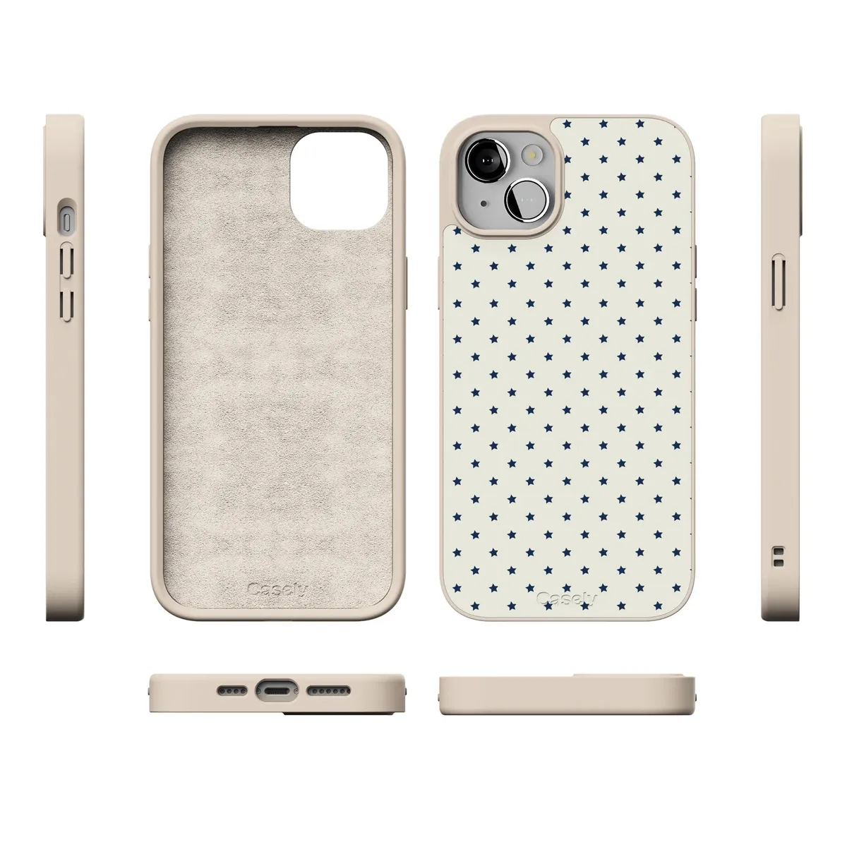 Tiny Stars | Blue & White Case - Image 202