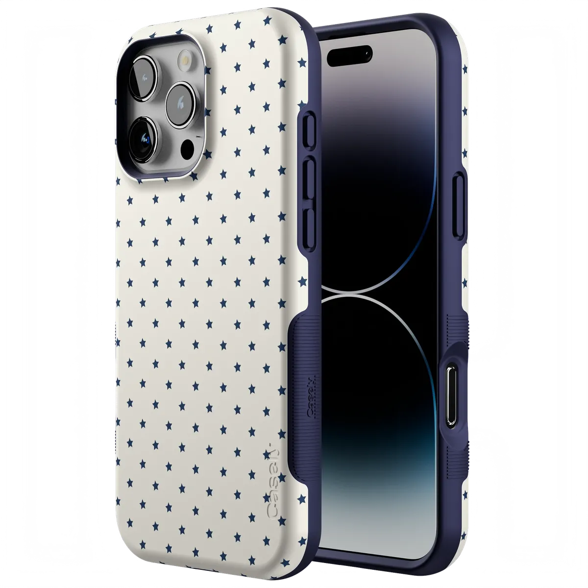 Tiny Stars | Blue & White Case - Image 33