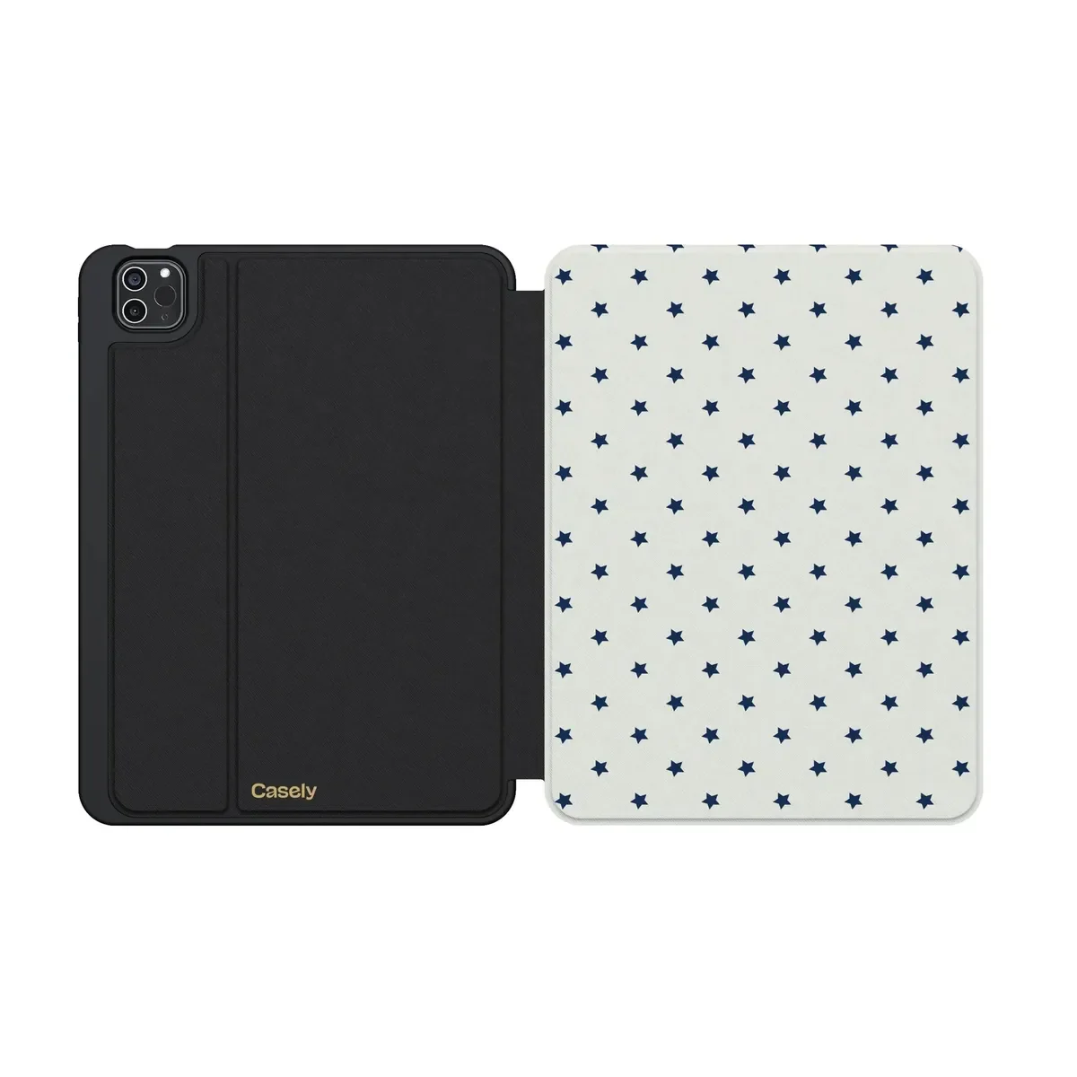 Tiny Stars | Blue & White iPad Case - Image 15