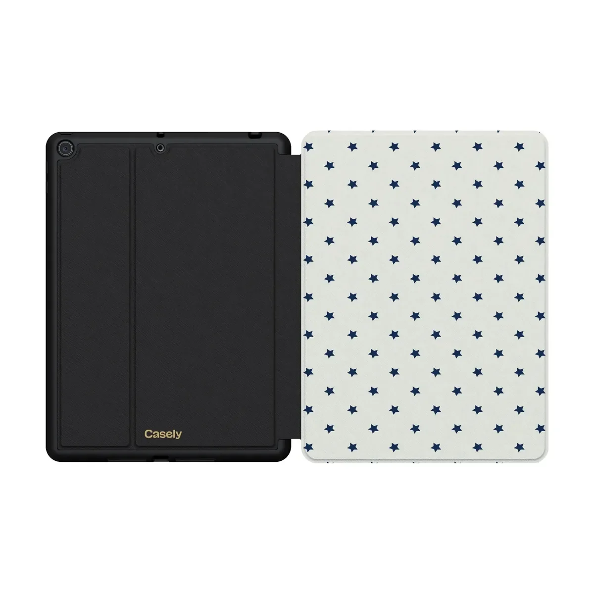 Tiny Stars | Blue & White iPad Case - Image 39