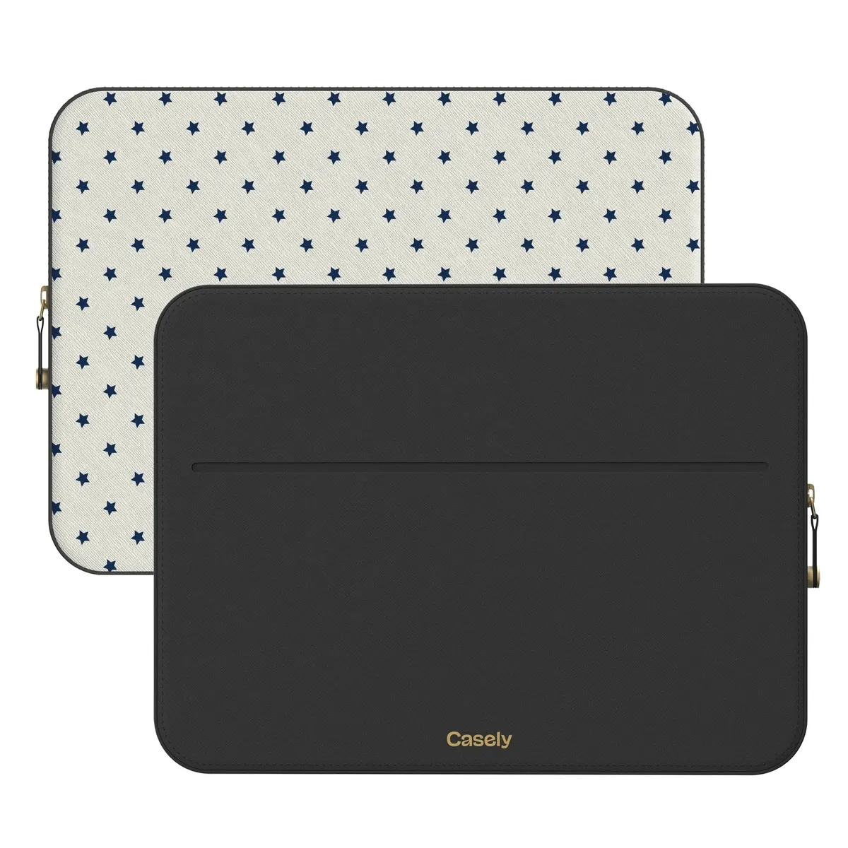 Tiny Stars | Blue & White Laptop Case - Image 2