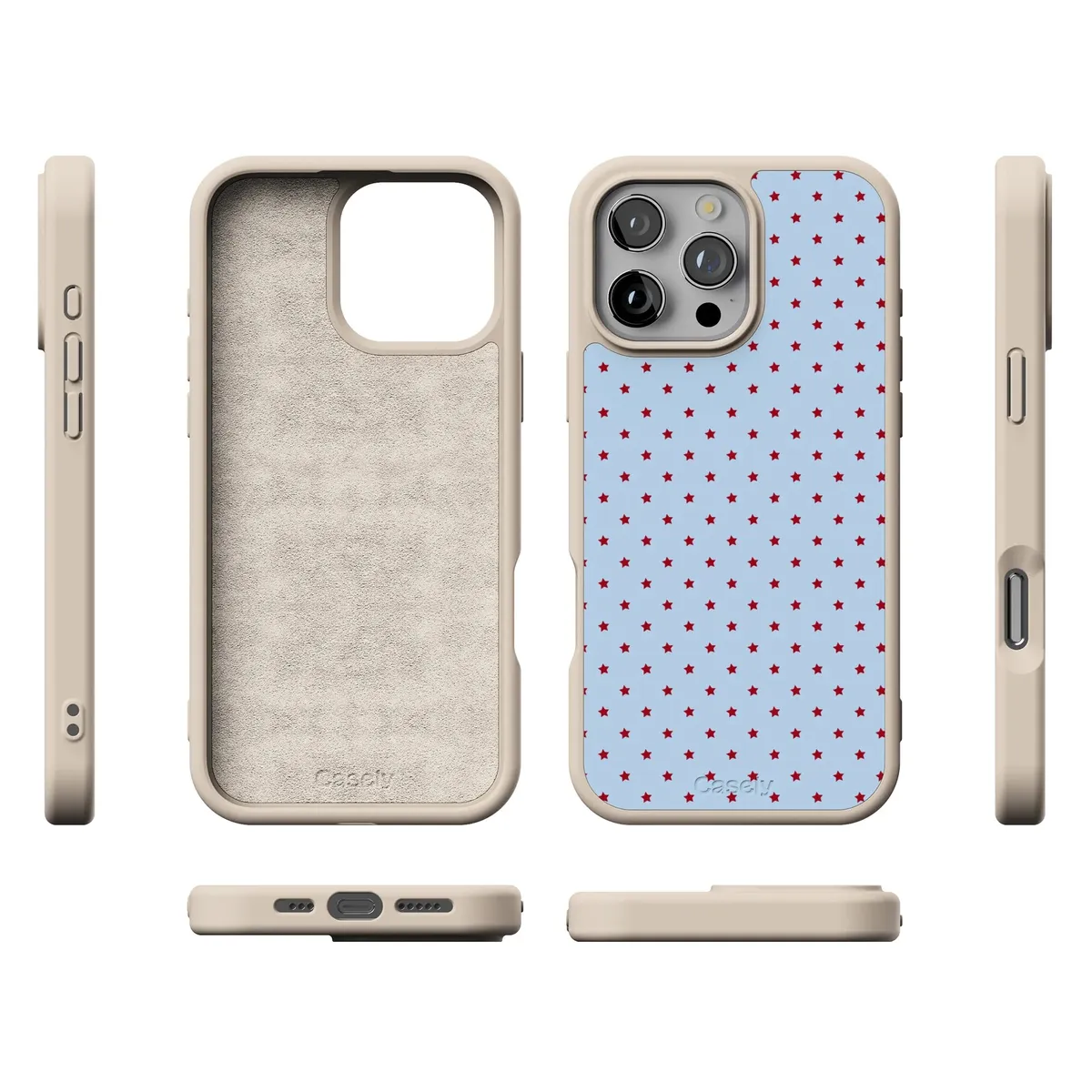 Tiny Stars | Red & Blue Case - Image 190
