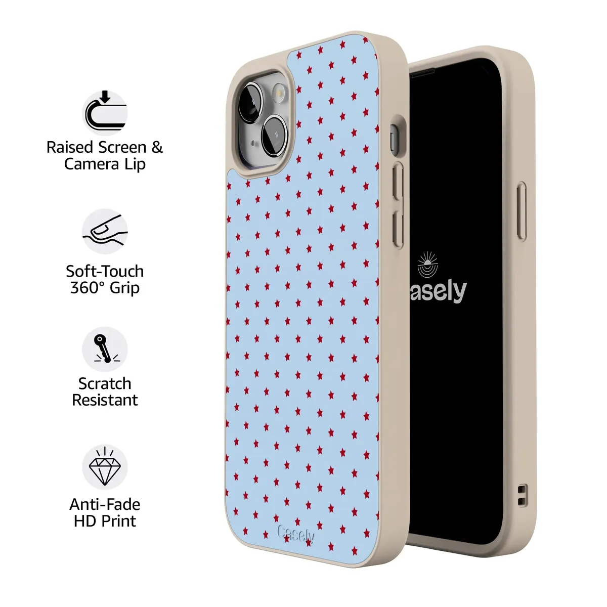 Tiny Stars | Red & Blue Case - Image 199