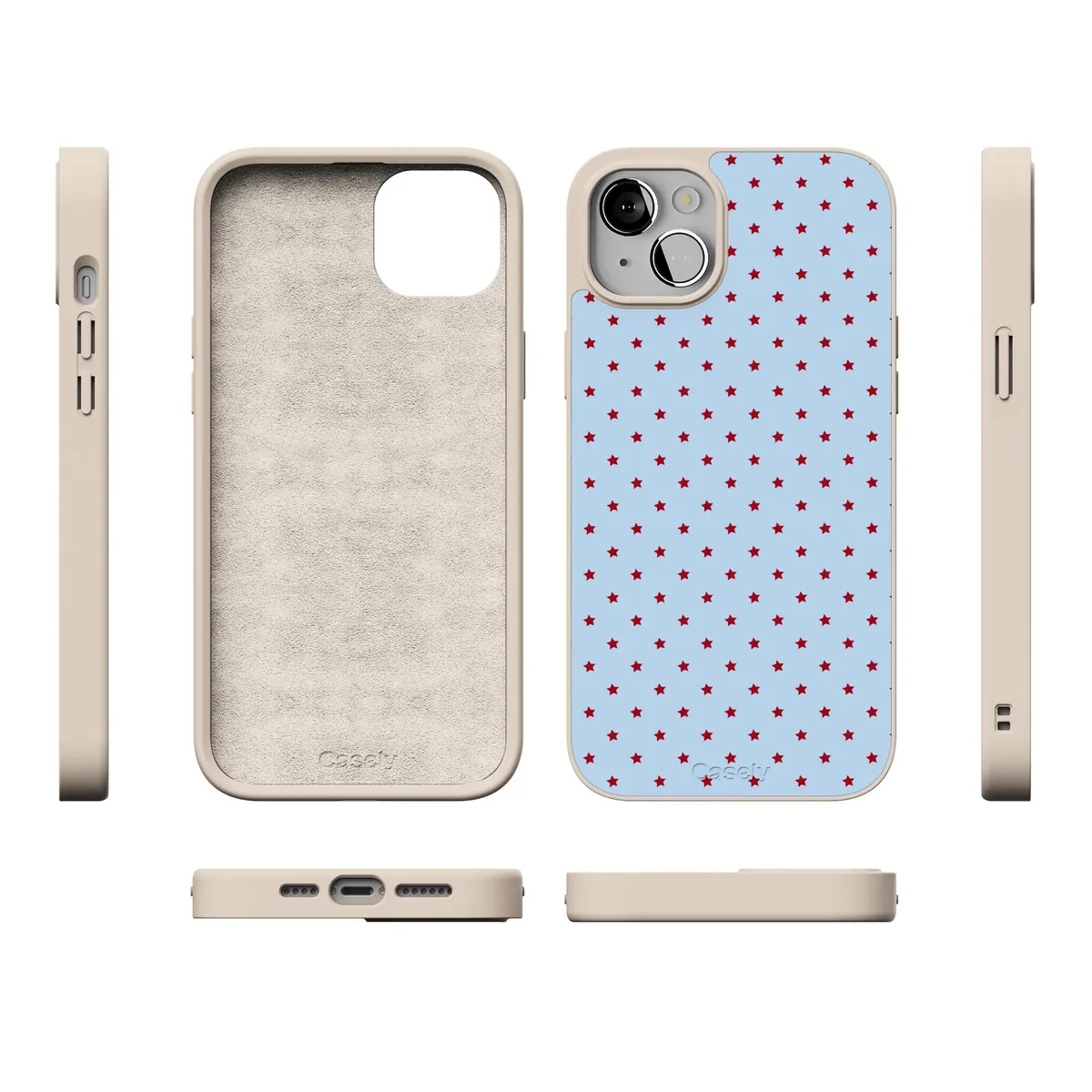 Tiny Stars | Red & Blue Case - Image 202
