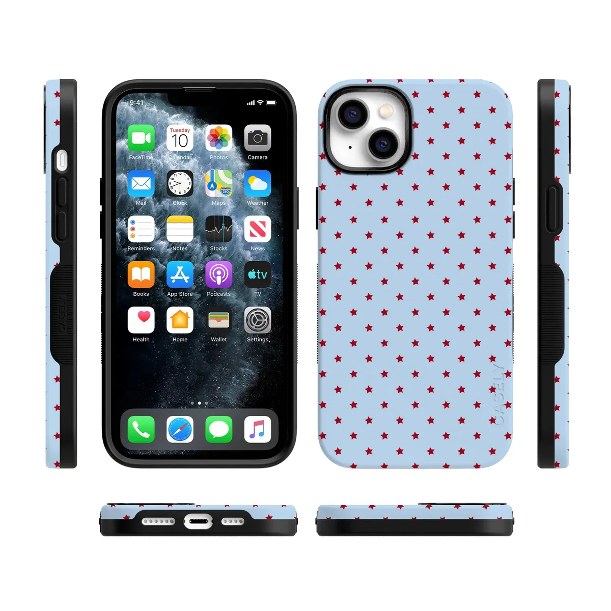 Tiny Stars | Red & Blue Case - Image 54