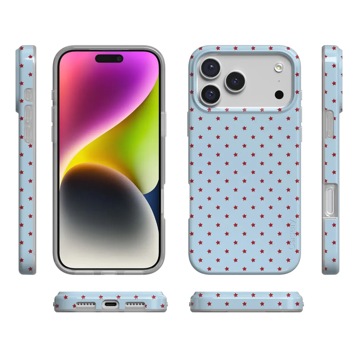 Tiny Stars | Red & Blue Case - Image 85