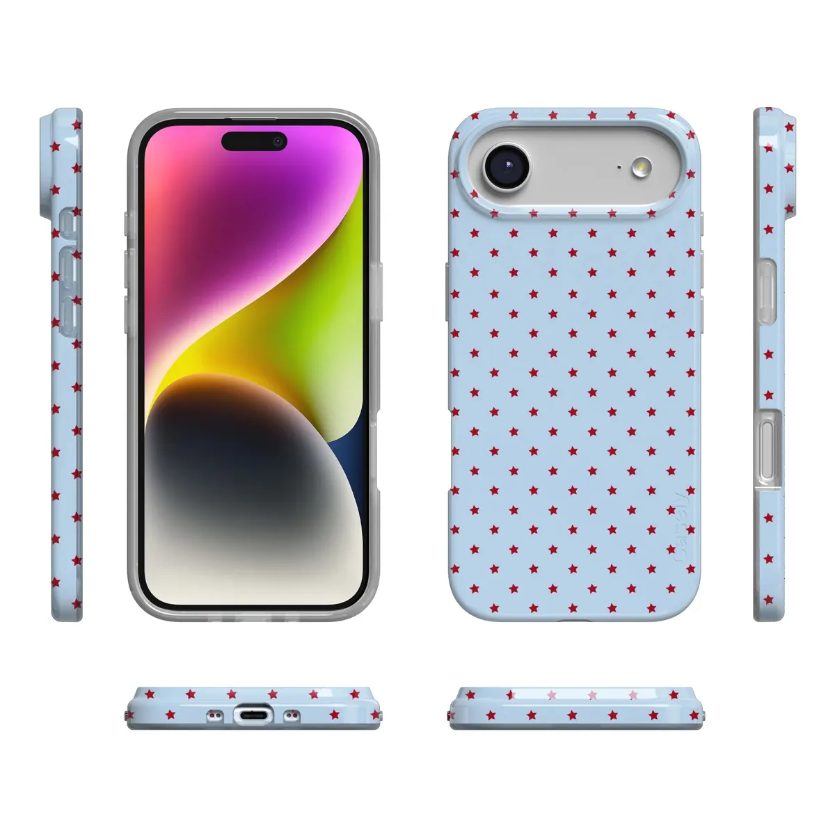 Tiny Stars | Red & Blue Case - Image 90