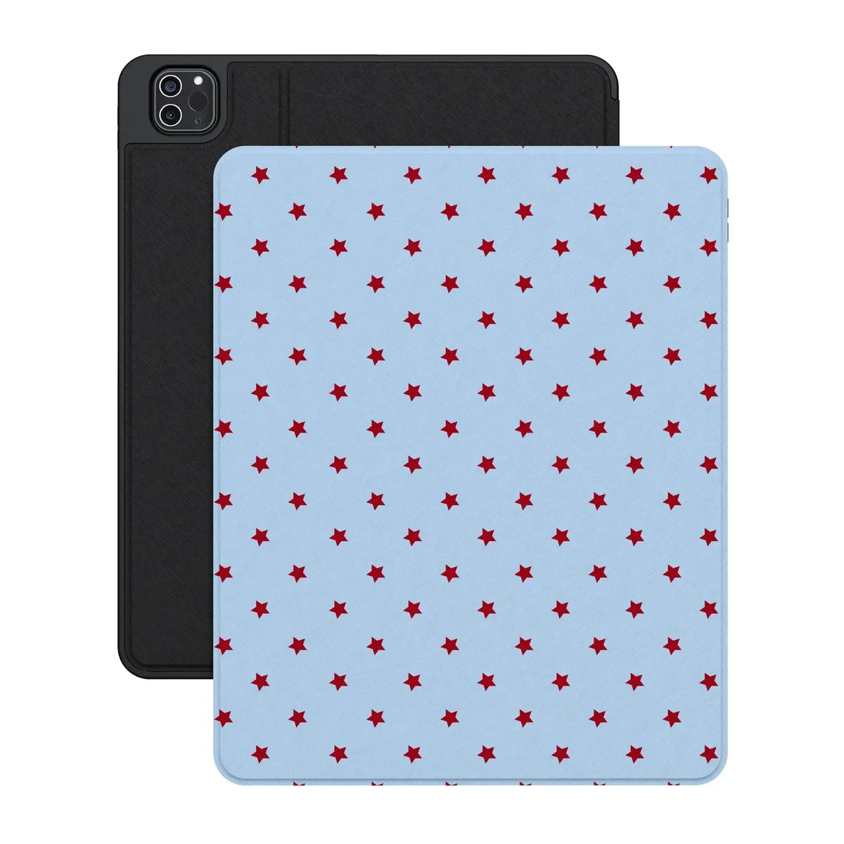 Tiny Stars | Red & Blue iPad Case - Image 17