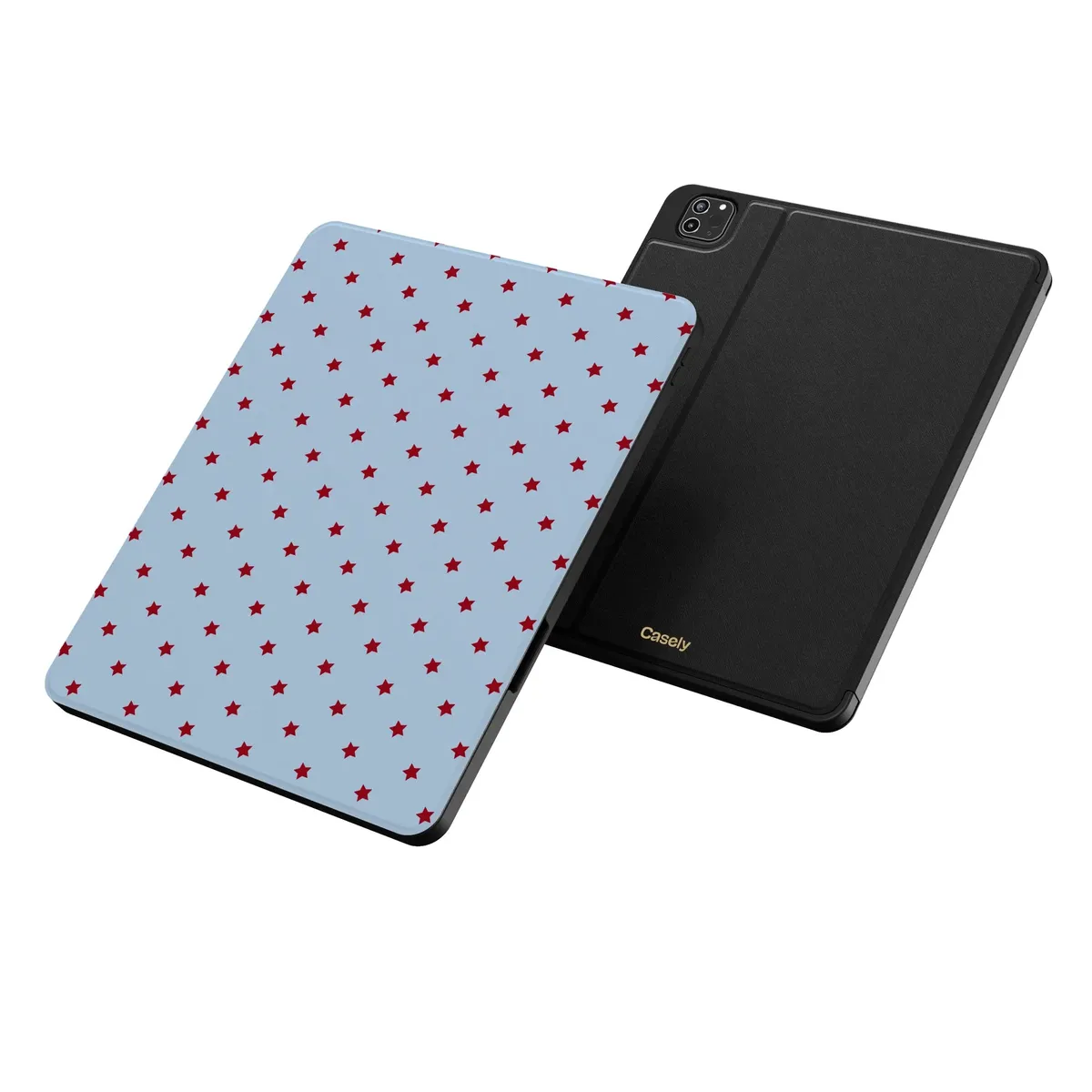 Tiny Stars | Red & Blue iPad Case - Image 18