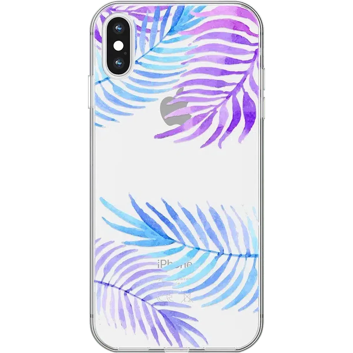 Tropical Blues | Palm Leaves Floral case - Image 13