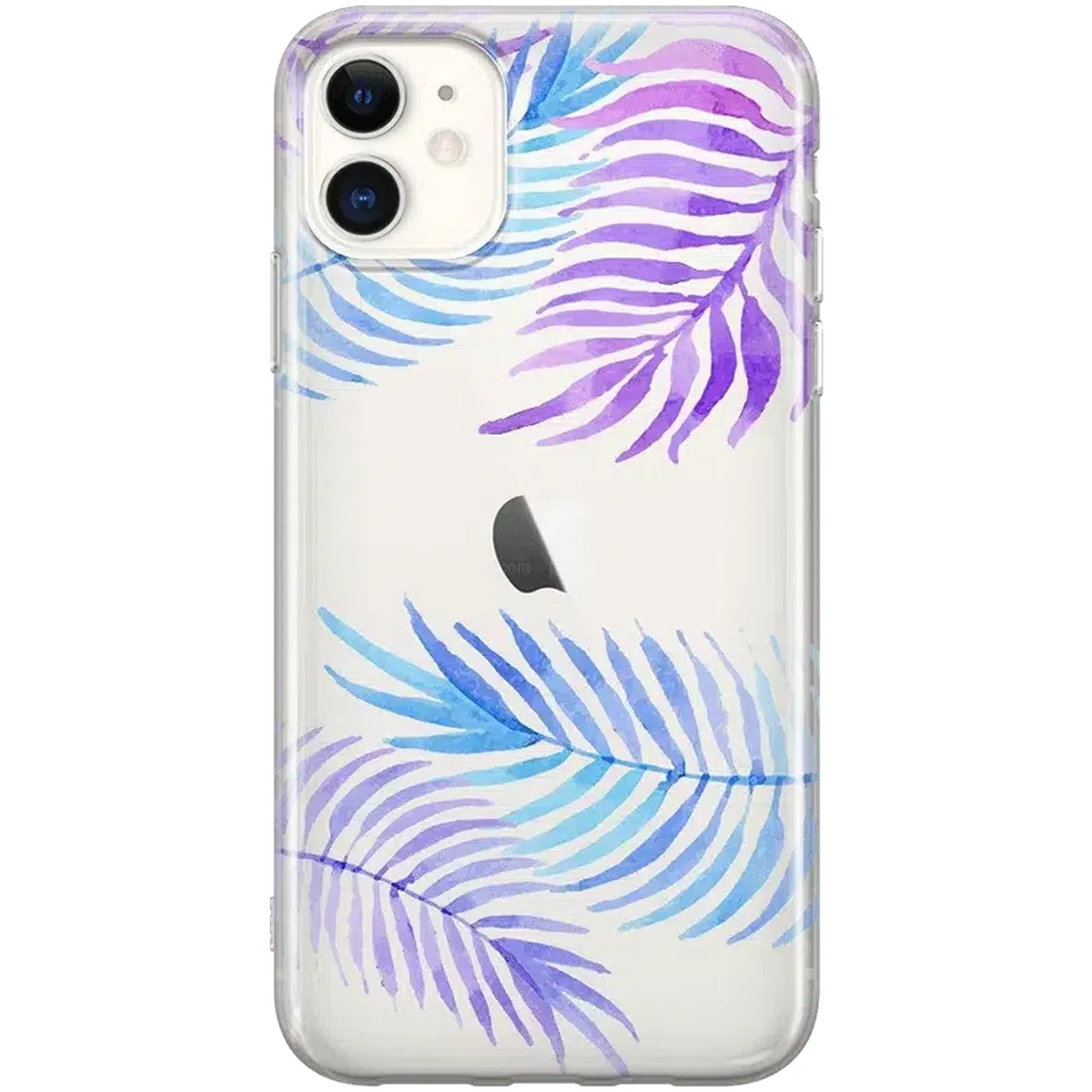 Tropical Blues | Palm Leaves Floral case - Image 9