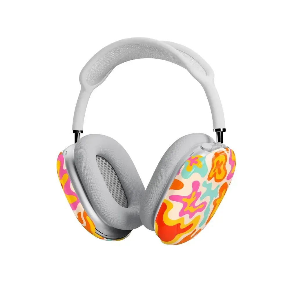 Tropical Color Splash | Abstract Retro AirPods Max Case - Image 2
