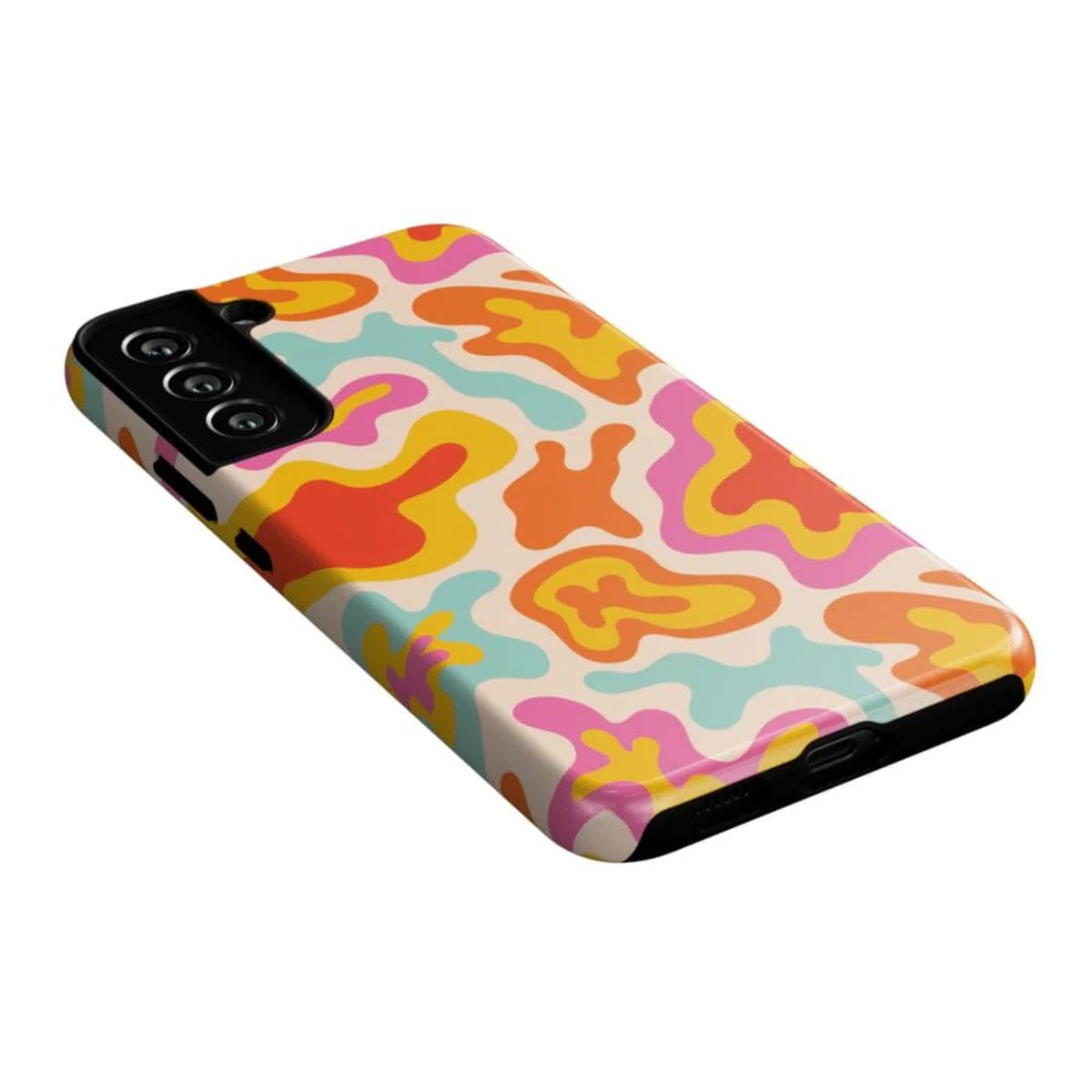 Tropical Color Splash | Abstract Retro Samsung Case - Image 23