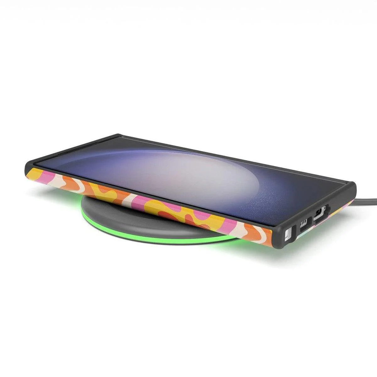 Tropical Color Splash | Abstract Retro Samsung Case - Image 5