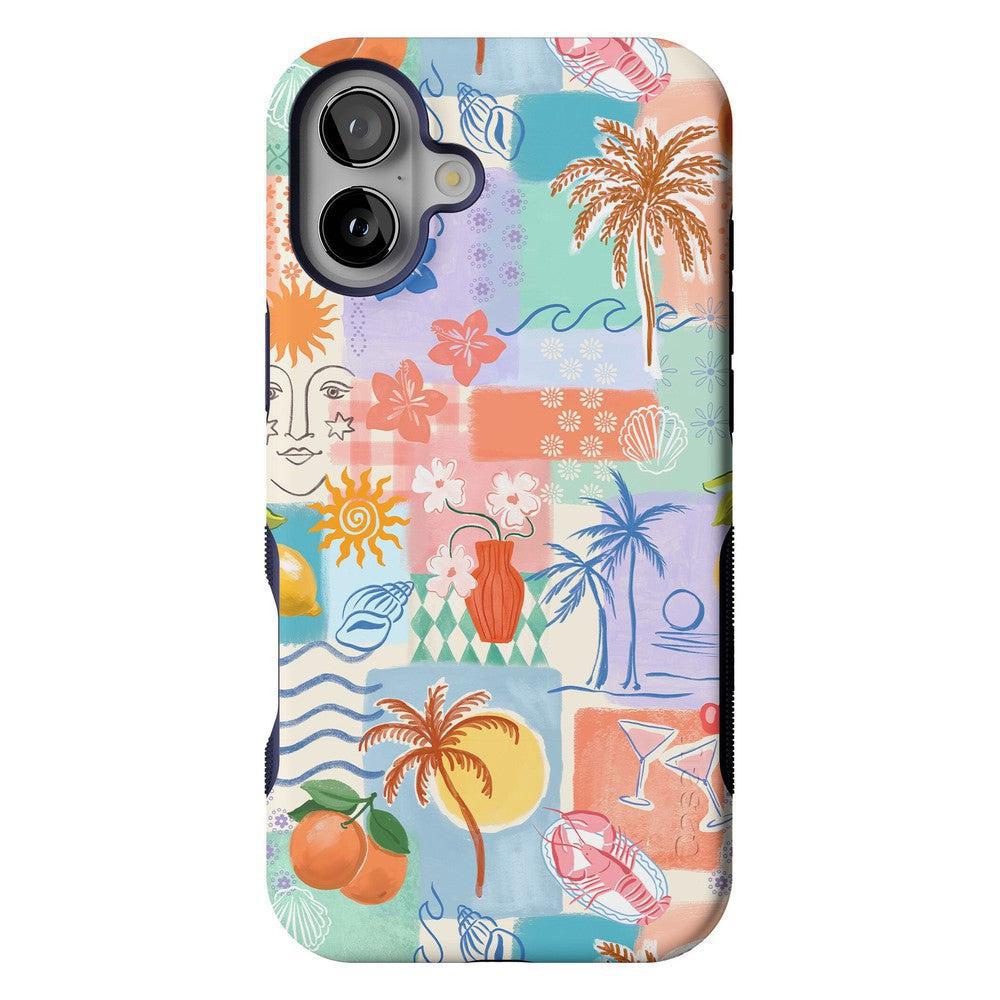 Tropical Heat | Beachy Collage Case - Image 100