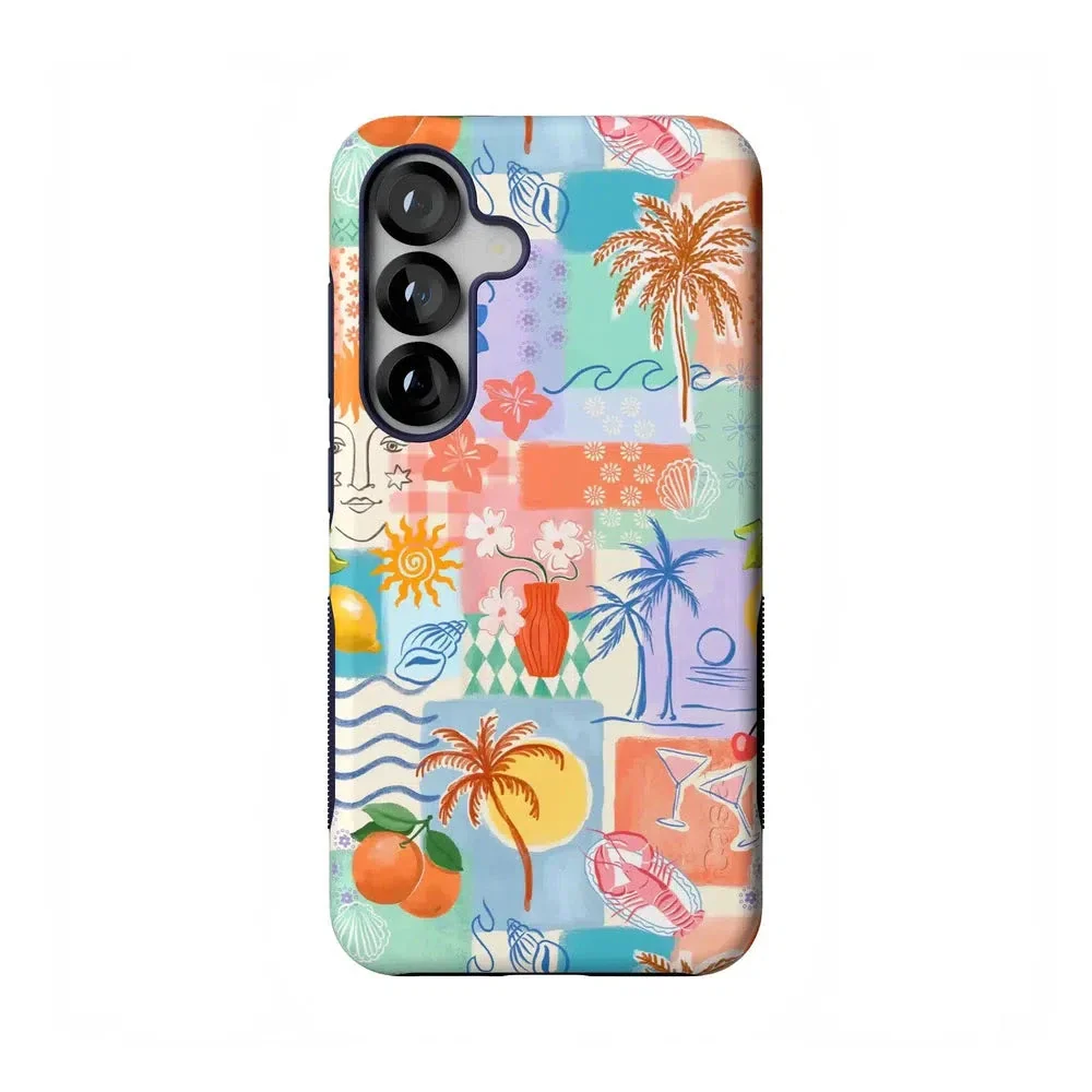 Tropical Heat | Beachy Collage Case - Image 101