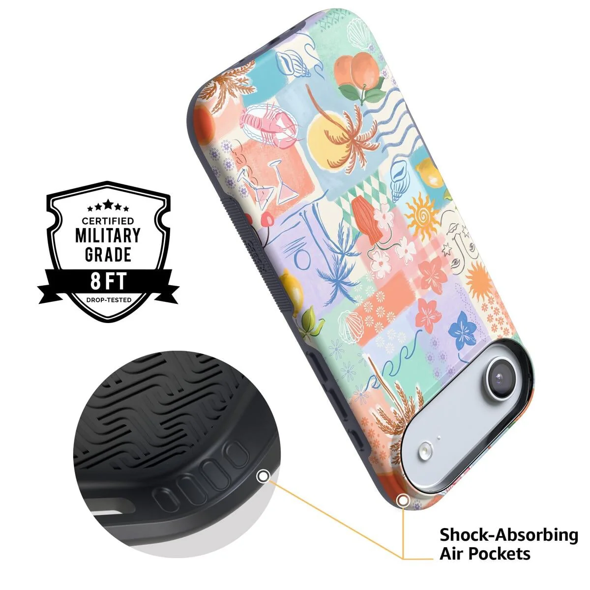 Tropical Heat | Beachy Collage Case - Image 112