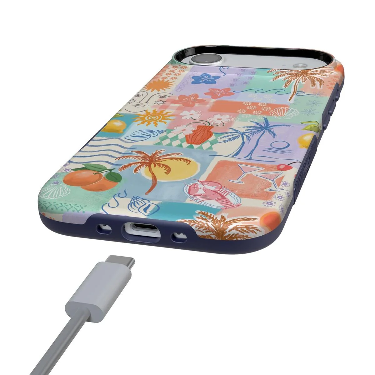 Tropical Heat | Beachy Collage Case - Image 116