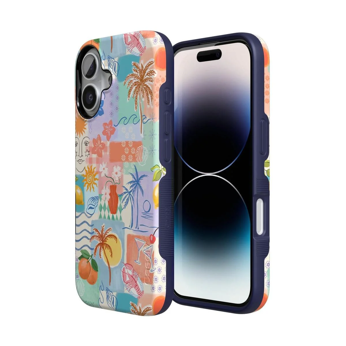 Tropical Heat | Beachy Collage Case - Image 120