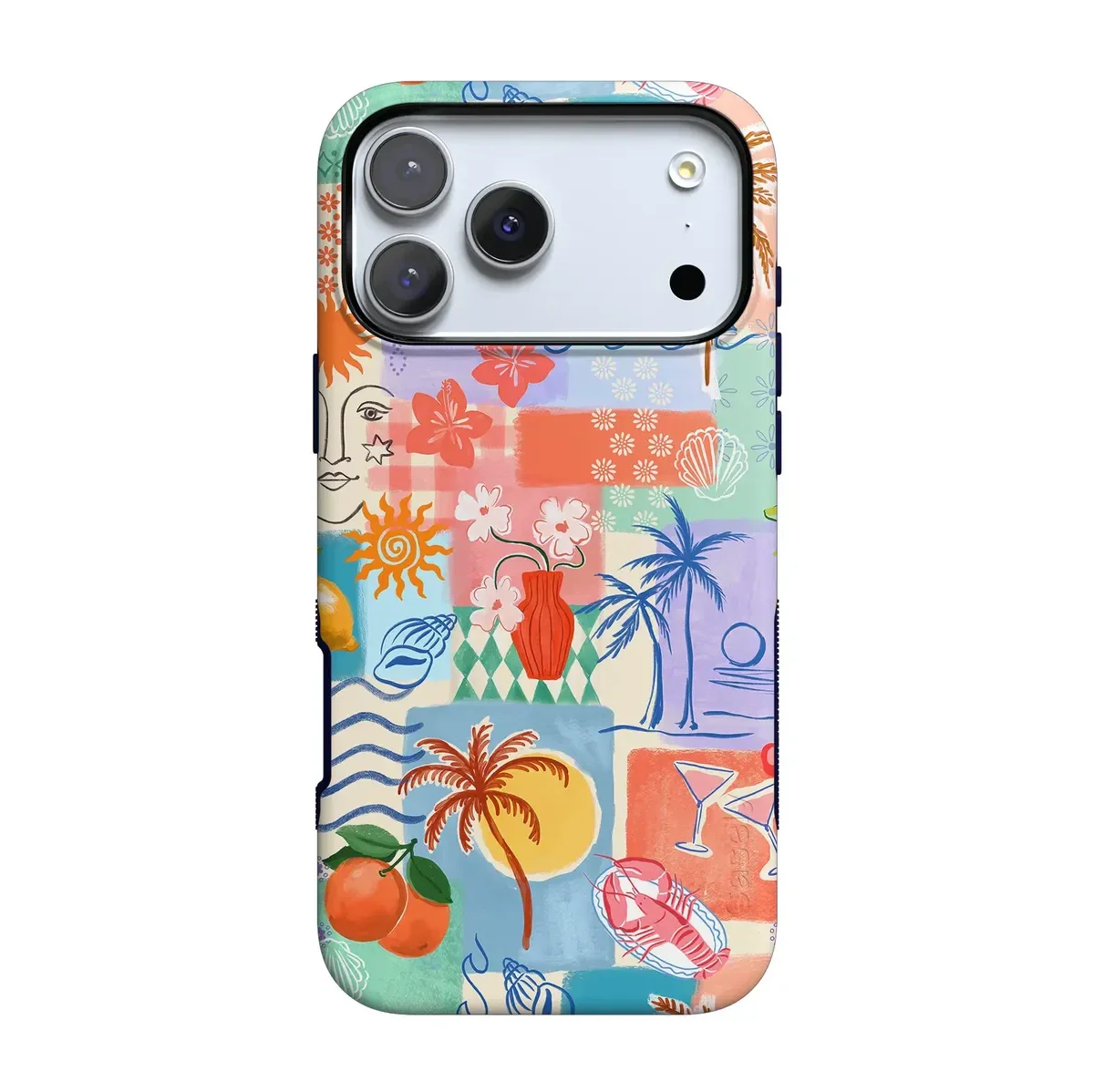 Tropical Heat | Beachy Collage Case - Image 146